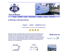 Tablet Screenshot of jr-guesthouse.co.za